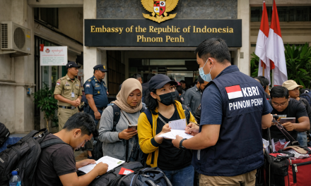 Ratusan WNI Laporkan Diri Ke KBRI Untuk Pulang Dari Kamboja