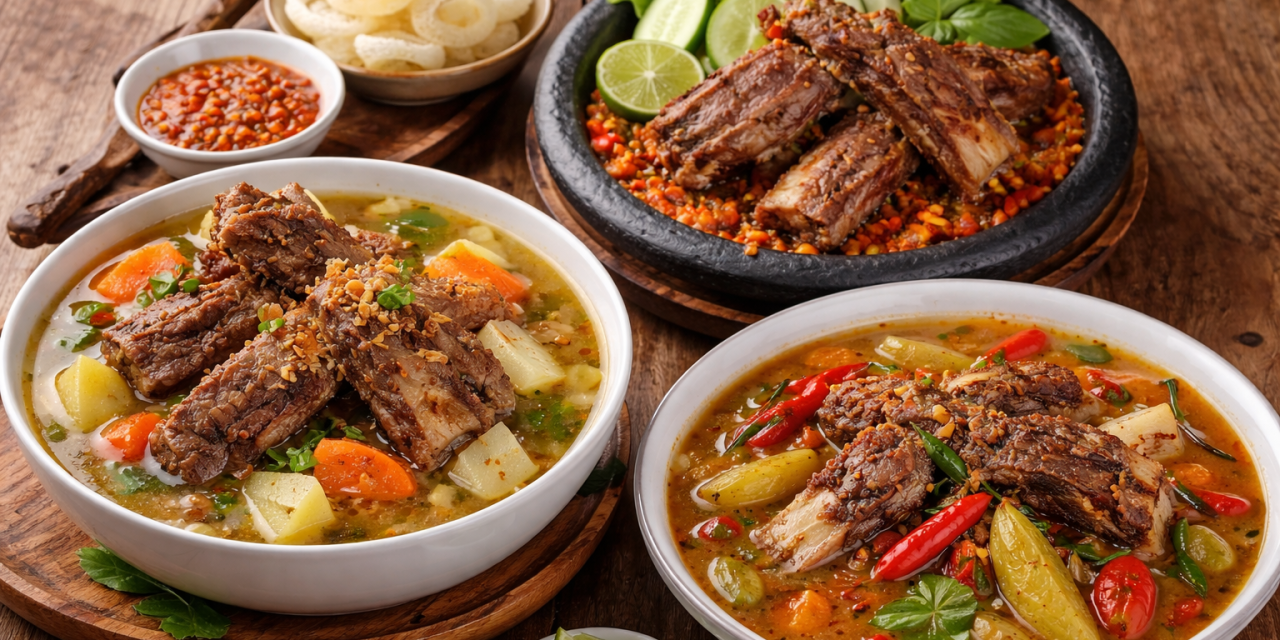 Ragam Olahan Iga Sapi dalam Kuliner Tradisional Indonesia
