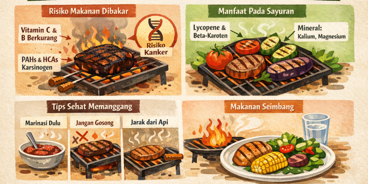 Lezat namun Perlu Bijak: Fakta di Balik Makanan Bakaran