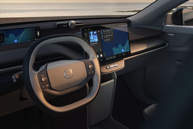 Volvo EX60, Mobil Listrik dengan Dukungan Gemini AI