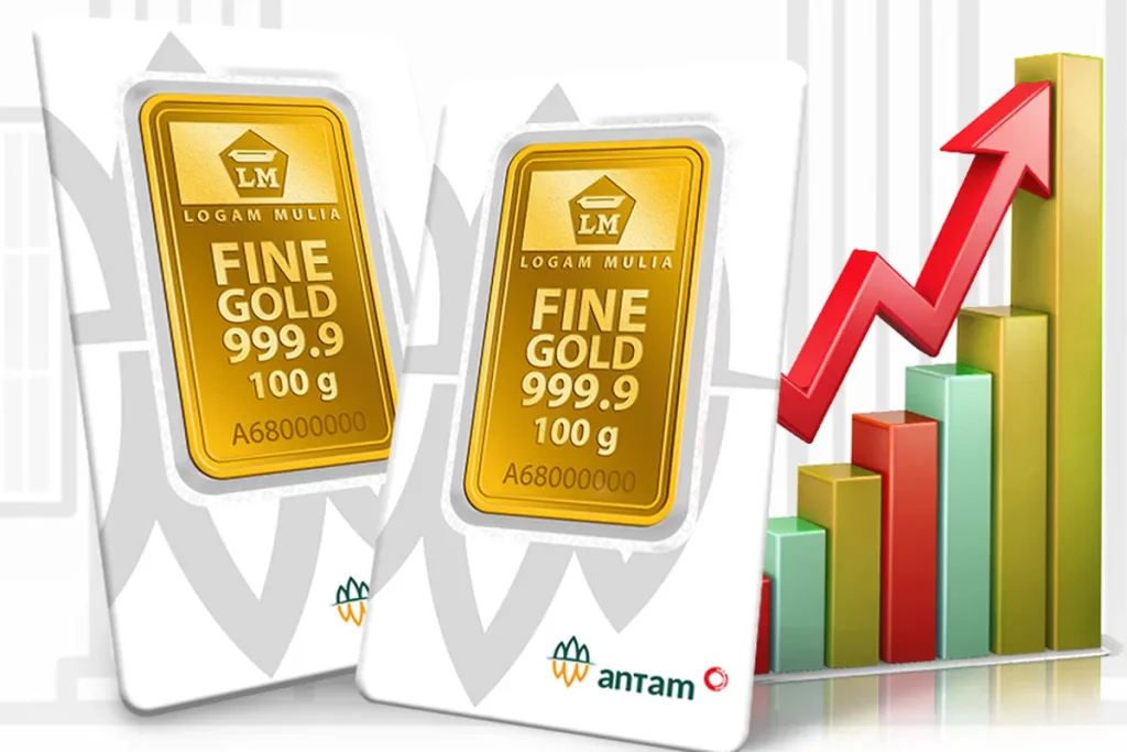 Perkembangan harga emas Antam UBS dan Galeri24 Januari 2026