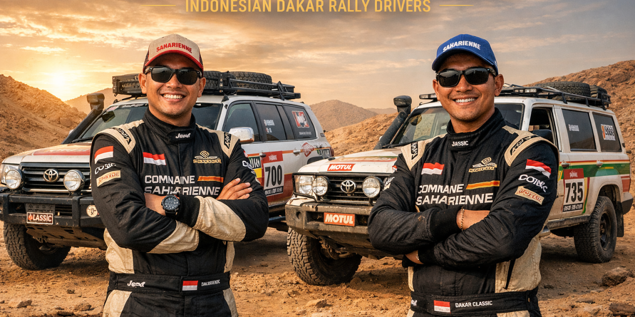 Prestasi Dua Pebalap Indonesia Cetak Sejarah di Ajang Reli Dakar