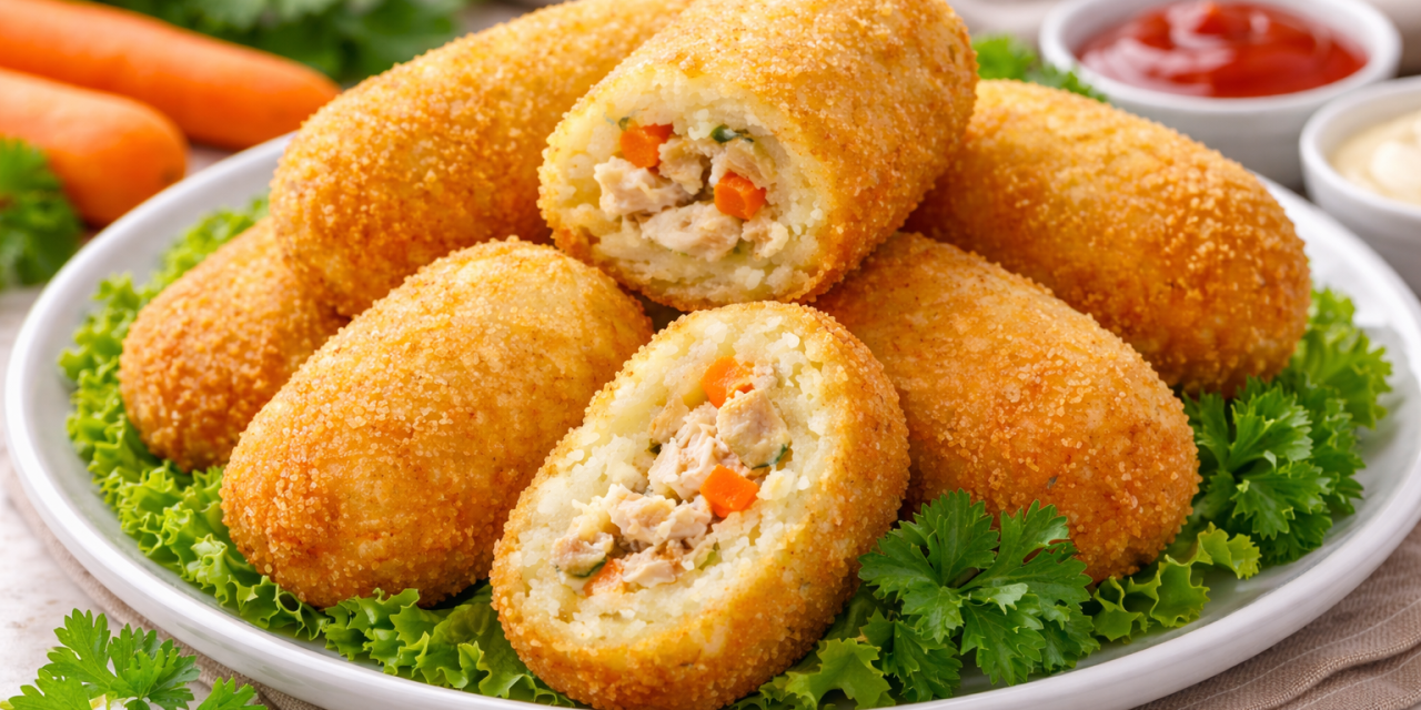 Resep Kroket Kentang Isi Ayam Wortel yang Lembut dan Renyah