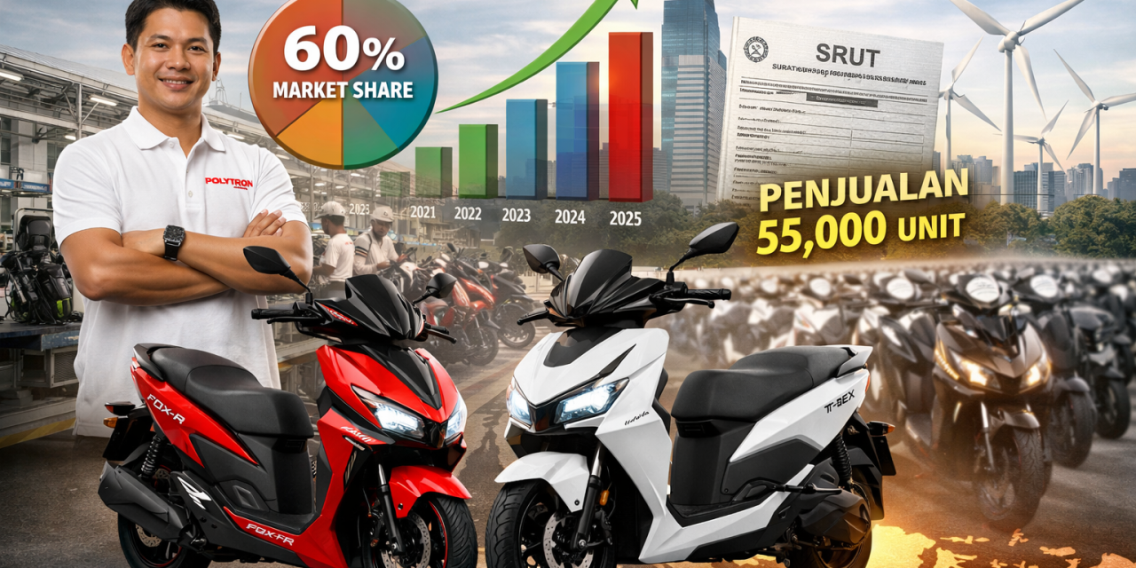 Dominasi Polytron di Pasar Motor Listrik Nasional Tahun 2025