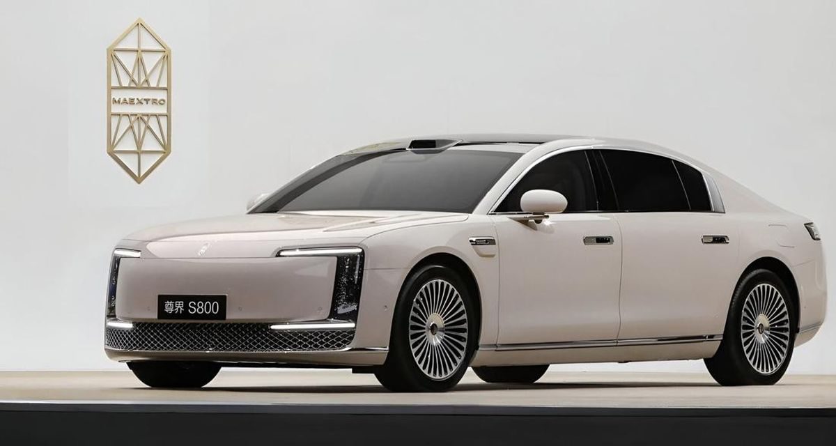 Maextro S800 Guncang Dominasi Sedan Mewah di Pasar China