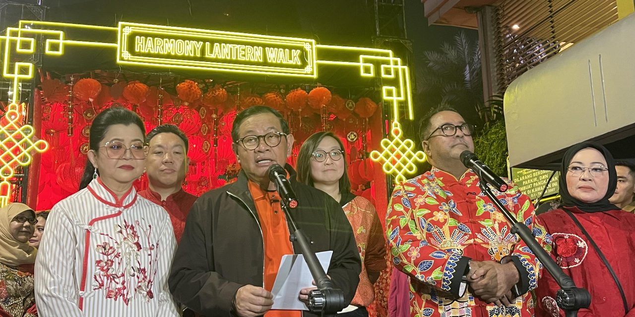 Festival Imlek Jakarta 2026 Resmi Dibuka Pramono di Bundaran HI