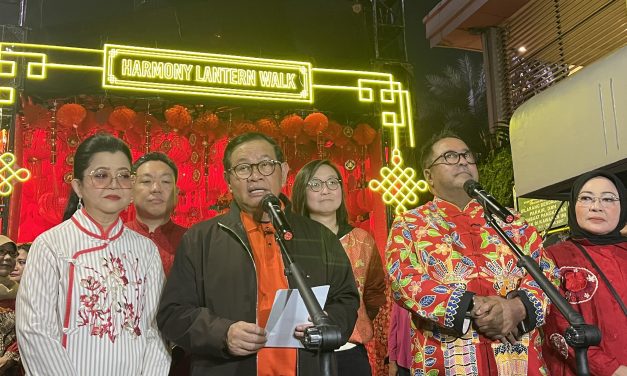 Festival Imlek Jakarta 2026 Resmi Dibuka Pramono di Bundaran HI