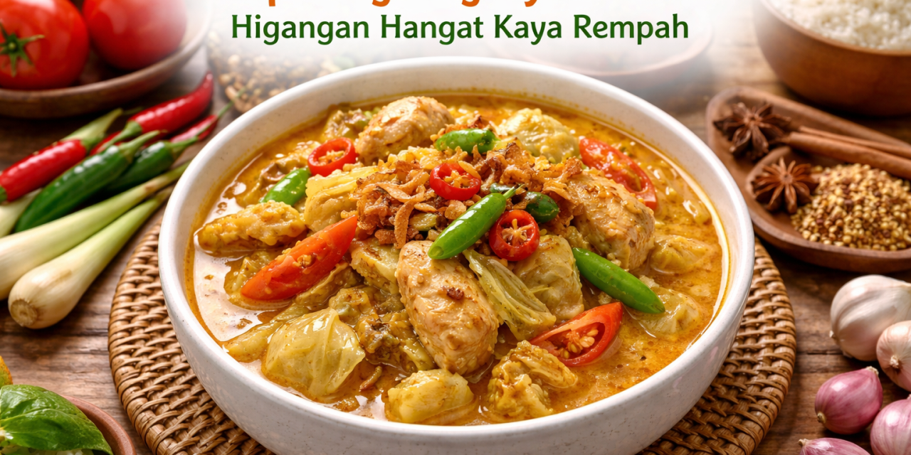 Resep Tongseng Ayam Santan Hidangan Hangat Kaya Rempah