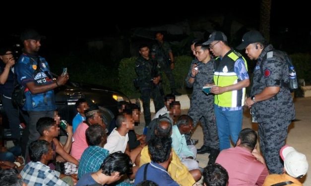 Penggerebekan Kampung Ilegal Setia Alam, 214 PATI Ditangkap