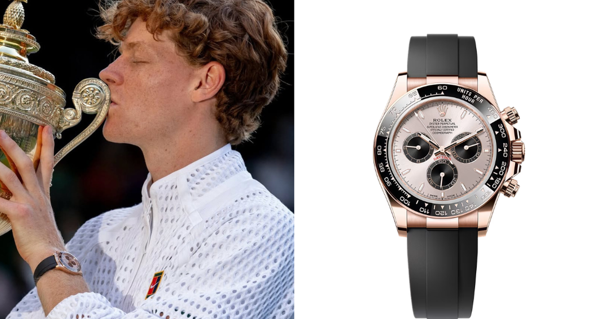 Rolex Mewah Jannik Sinner Jadi Sorotan Usai Juara Wimbledon 2026