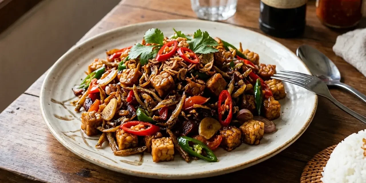 Resep Tempe Oseng Teri Pedas Manis yang Gurih dan Praktis