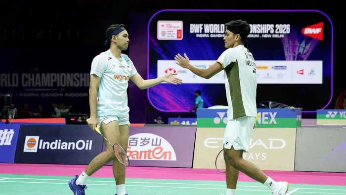 Fajar/Fikri Tembus Perempat Final Kejuaraan Dunia Bulutangkis 2026 Usai Kalahkan Wakil Korea