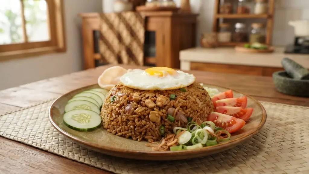 Nasi goreng kampung gurih