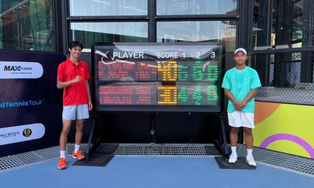 Rafalentino/Ethan Tembus Final ITF M-15 Bali, Selangkah Lagi Raih Gelar Juara